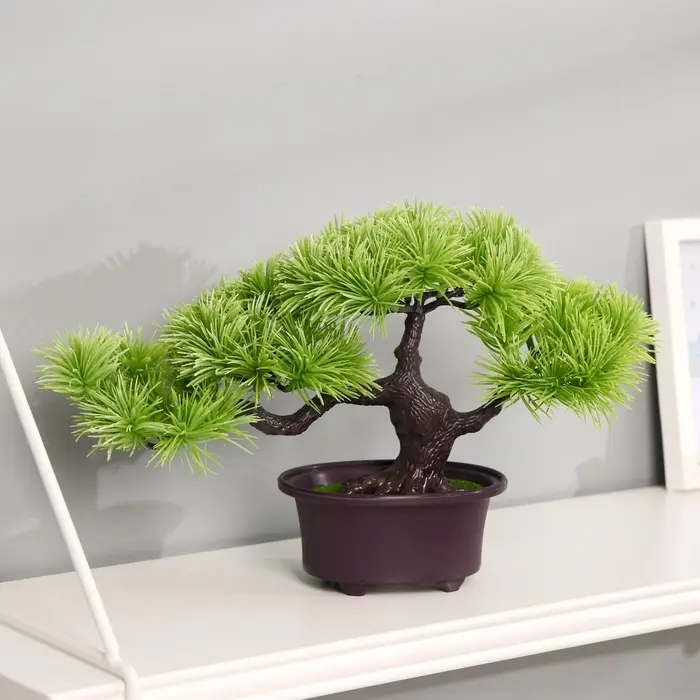 Бонсай искусственный в горшке &laquo;Дендроарт&raquo;, 12&times;17 см, МИКС