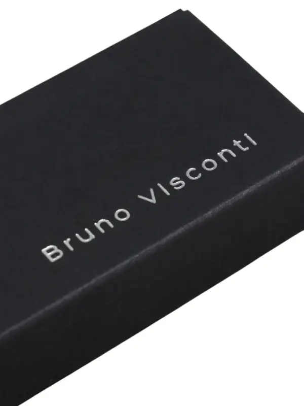 РУЧКА "PALERMO" В ПОДАРОЧНОМ ФУТЛЯРЕ, 0.7 ММ, СИНЯЯ (корпус сталь, футляр черный)