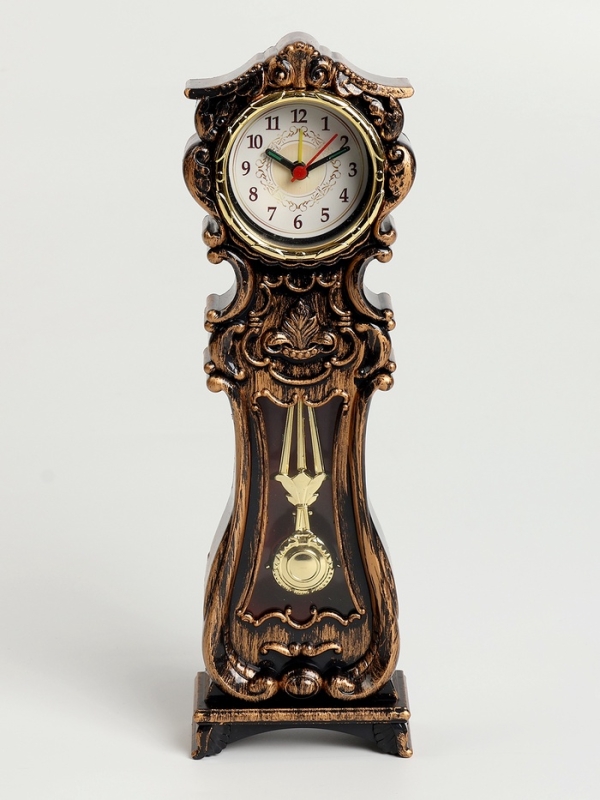 Часы будильник настольные, на батарейках, 28.2 х 9 х 4.1 см, циферблат d-5.5 см Часы будильник настольные, на батарейках, 28.2 х 9 х 4.1 см, циферблат d-5.5 см