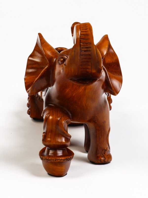 Подставка для бутылки  Подставка для бутылки "Слон" под дерево, 34х13х20см