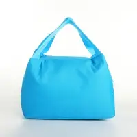 Термосумка &laquo;Мишка&raquo;, на молнии, 5.6 л, голубая