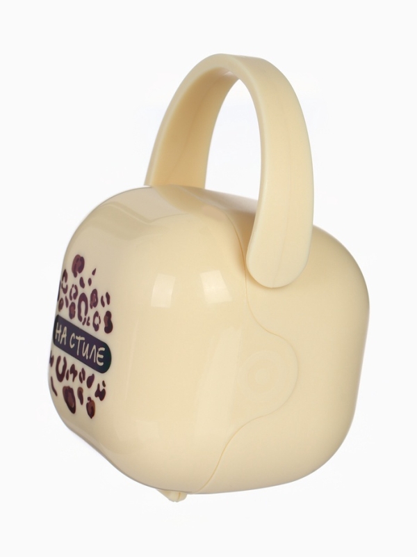 Контейнер для сосок и пустышек «На стиле», цвет бежевый, Mum&Baby