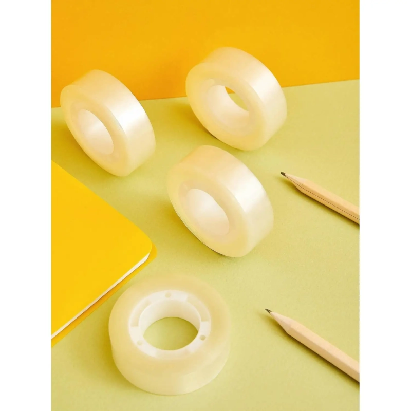 Клейкая лента канцелярская Комус 19х33 , 8 шт./уп.