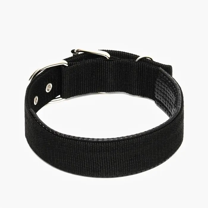 Ошейник &laquo;Комфорт&raquo;, 60&times;4 см, ОШ 45-55 см, комбинированный, чёрный