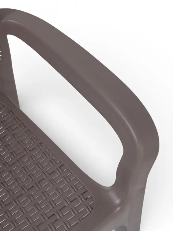 Стул садовый Rattan, 50.6&times;58&times;83.3 см, пластиковый, цвет французский платан