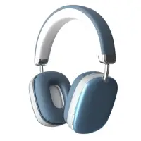 Наушники беспроводные, полноразмерные, RX-8, Bluetooth 5.3, с шумоподавлением, с микрофоном, AUX, 400 мАч, синие