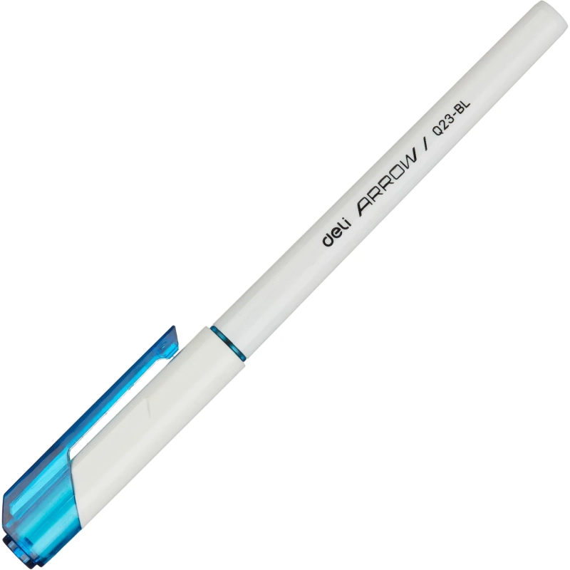 Ручка шариковая неавтомат. Deli Arrow, д.ш.0,7 мм, лин 0,35 мм, синяя