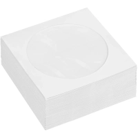 Конверт BigTech (YDE-80G) CD-R 80G для оптич.диска бел 100шт/уп