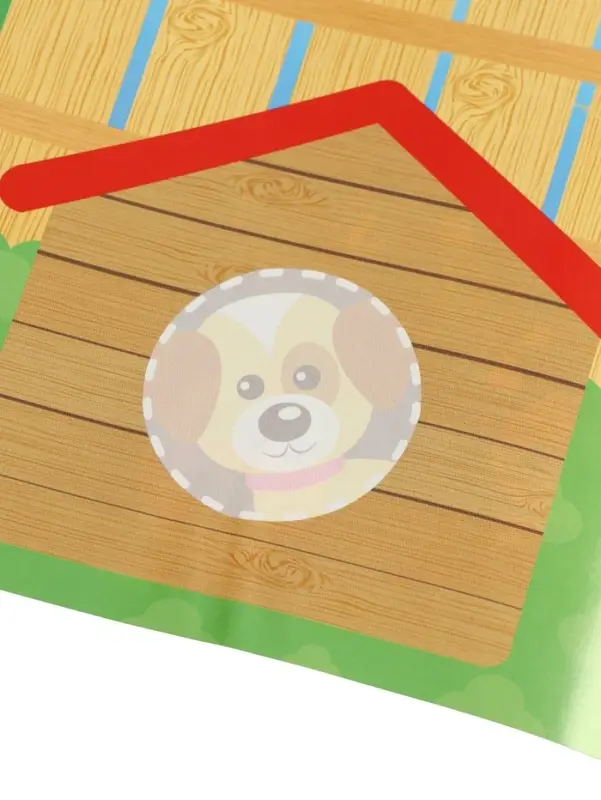 Книжка с наклейками &laquo;Домашние животные&raquo;, 16 стр.