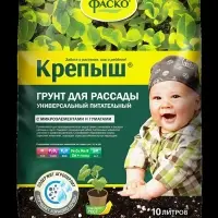 Почвогрунт для рассады &laquo;Крепыш&raquo;, 10 л, &laquo;Фаско&raquo;