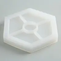 Подставка из гипса. Набор для создания поддона с красками «Шестиугольник»