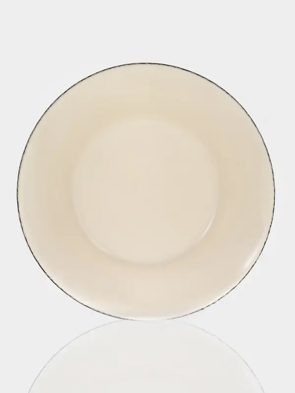 Тарелка глубокая Paşabah&ccedil;e Bronze, 650 мл, d=22 см, стекло, коричневая