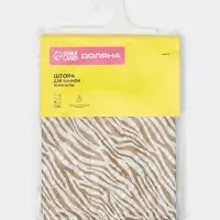 Штора для ванной Доляна &laquo;Марго&raquo;, 180&times;180 см, EVA, МИКС