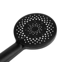 Лейка для душа ZEIN Z3641, d=120 мм, 5 режимов, пластик, чёрная