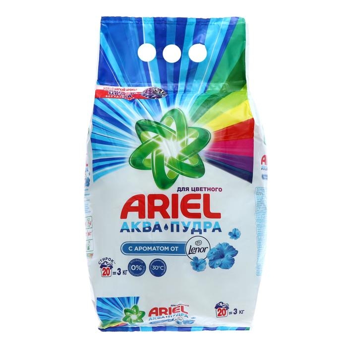 Стиральный порошок Ariel Color  Стиральный порошок Ariel Color "Воздушная свежесть", автомат, 3 кг