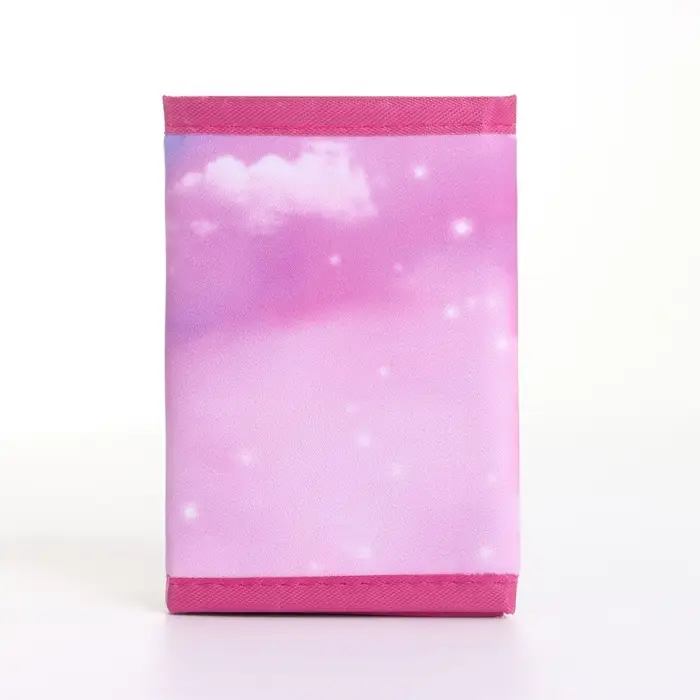 Кошелёк детский Выбражулька &laquo;Девочка&raquo;, маленький, на липучке, розовый