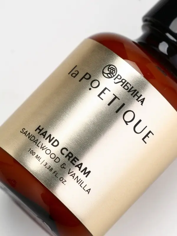 POETIQUE Крем для рук 100 мл, Сандал и ваниль POETIQUE Крем для рук 100 мл, Сандал и ваниль