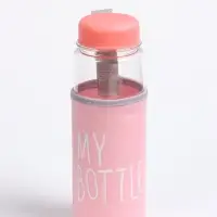 Бутылка для воды My bottle, 500 мл, 19.5&times;6 см, чехол в комплекте, цвет МИКС