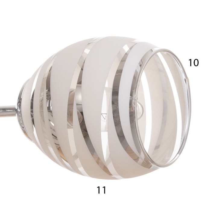 Люстра Люстра "Венда" 8х40Вт Е27 Хром МОДЕЛЬ: 2800089