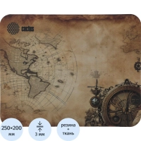 Коврик для мыши Cactus Vintage map 250x200x3мм (CS-MP-D10S)