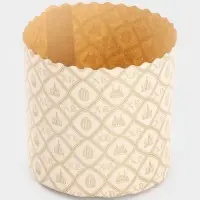 Набор бумажных форм для кулича "Жемчуг ХВ", 90х90 мм, 10 шт