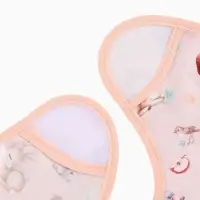 Нагрудник для кормления непромокаемый с карманом &laquo;Лесные мотивы&raquo; M&B