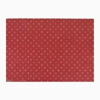 Бумага упаковочная крафтовая &laquo;Сердечки&raquo;, красная, 50&times;70 см