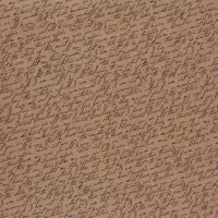 Бумага упаковочная бурый крафт, 1 лист &laquo;Рукопись&raquo;, 70 &times; 100 см