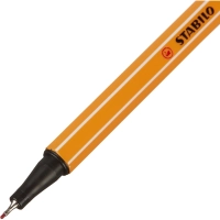 Линер STABILO Point 88/40 0,4мм красный Германия
