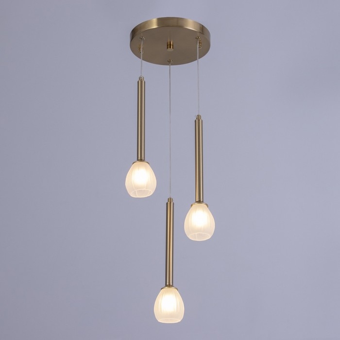 Светильник Светильник "Жаклин" 3х3Вт G4 Белый 30х30х180см