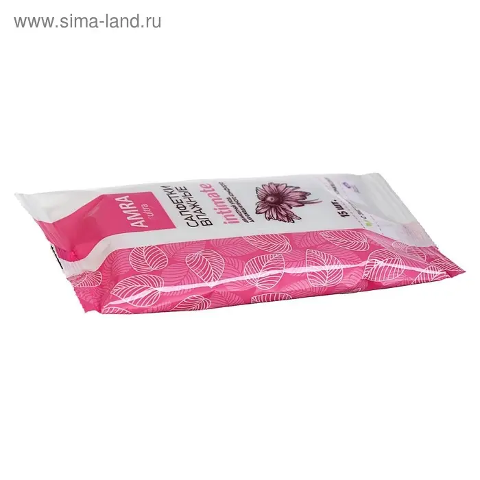Влажные салфетки Amra, для интимной гигиены, женские, 15 шт. Влажные салфетки Amra, для интимной гигиены, женские, 15 шт.