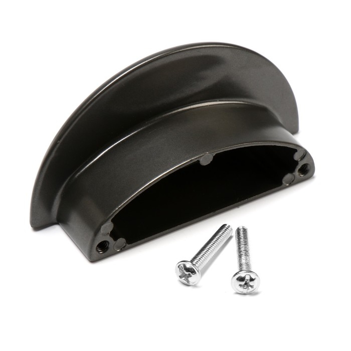 Ручка мебельная CAPPIO м/о=64, цвет графит Ручка мебельная CAPPIO м/о=64, цвет графит