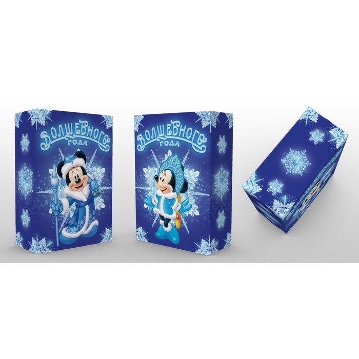 Коробка подарочная, 16х23х7.5 см, Микки Маус