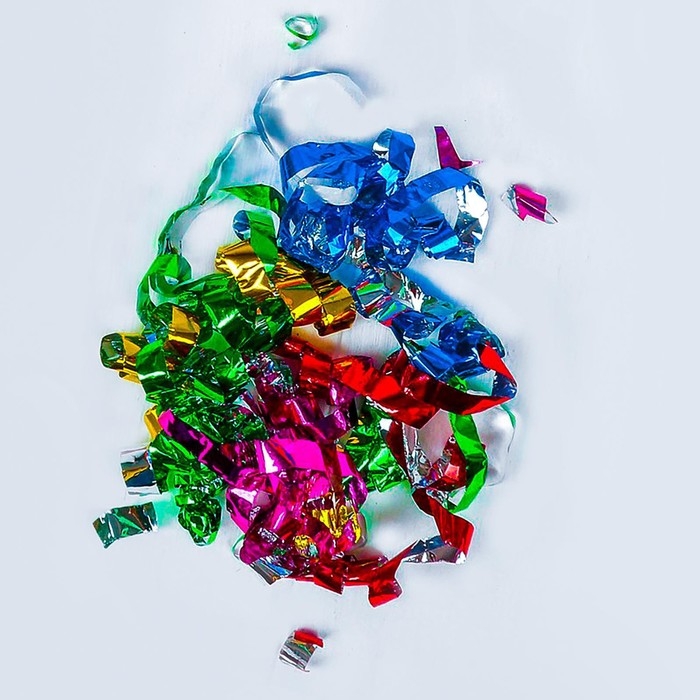 Новогодняя пневматическая хлопушка «С Новым Годом», фольга-серпантин, 15 см Новогодняя пневматическая хлопушка «С Новым Годом», фольга-серпантин, 15 см