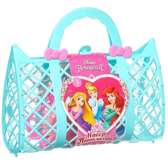 Набор парикмахера в сумке «Самой красивой», МИКС, Принцессы