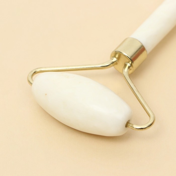 Массажер для лица, гуаша набор «Вдохновляй», 14 х 20 см, кальцит Массажер для лица, гуаша набор «Вдохновляй», 14 х 20 см, кальцит