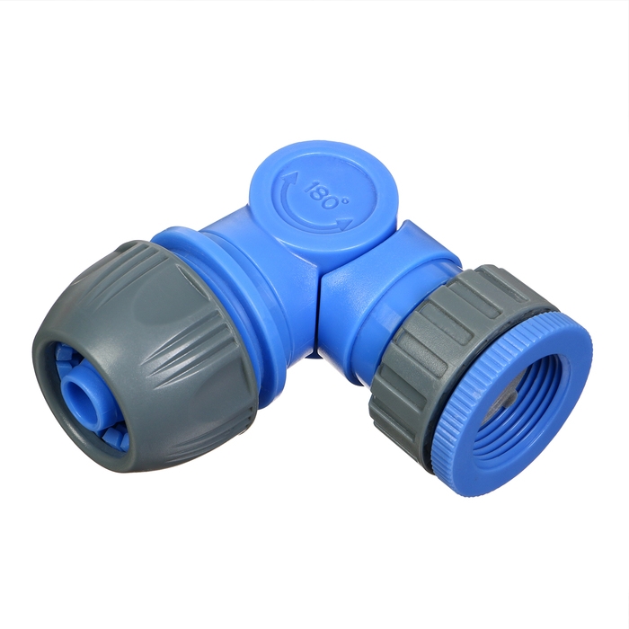 Коннектор угловой, 1/2 Коннектор угловой, 1/2" (12 мм), 5/8" (16 мм), 3/4" (19 мм), быстросъёмное соединение