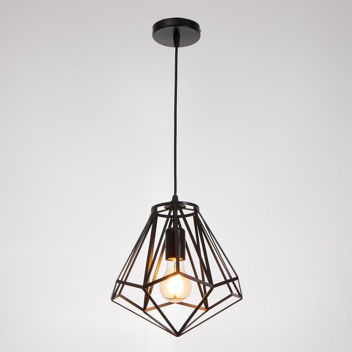 Светильник BayerLux 69952/1 E27 40Вт черный 25х25х25-125 см