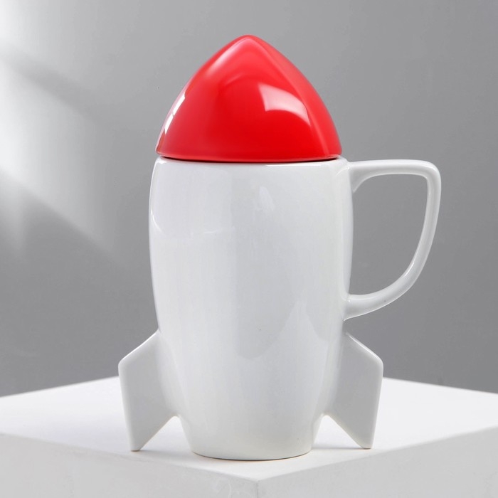 Кружка керамическая «Самому храброму», 300 мл, цвет белый Кружка керамическая «Самому храброму», 300 мл, цвет белый