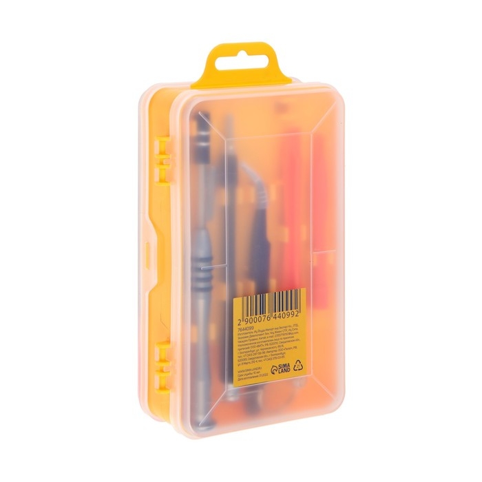 Набор для точных работ ТУНДРА, в кейсе, с адаптерами и магнитайзером, 111 предметов Набор для точных работ ТУНДРА, в кейсе, с адаптерами и магнитайзером, 111 предметов