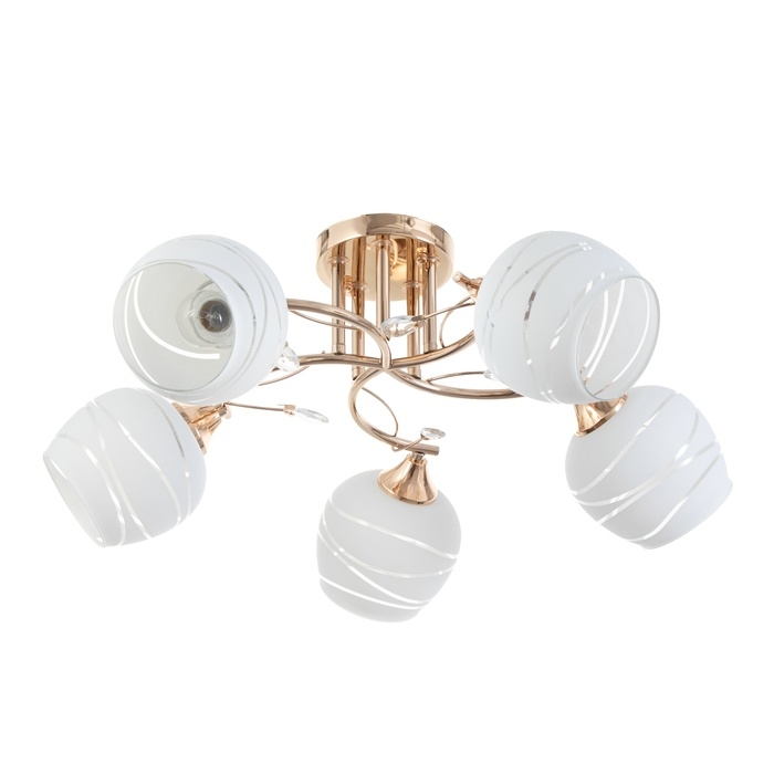 Люстра Люстра "Рафаэль" 5х60Вт Е27 Золото 61х61х22,5см