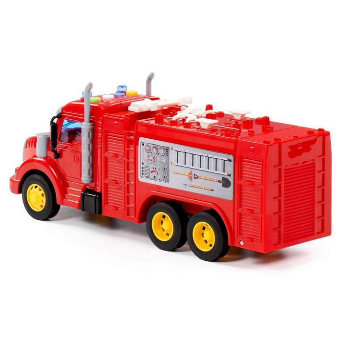 Пожарная машина «Профи» инерционный световые и звуковые эффекты Пожарная машина «Профи» инерционный световые и звуковые эффекты