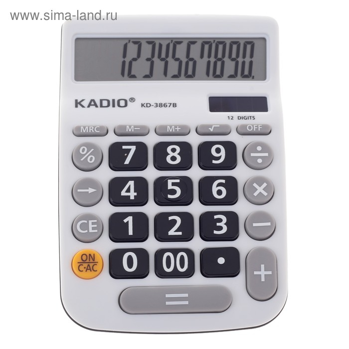 Калькулятор настольный, 12 - разрядный, 3867B Калькулятор настольный, 12 - разрядный, 3867B