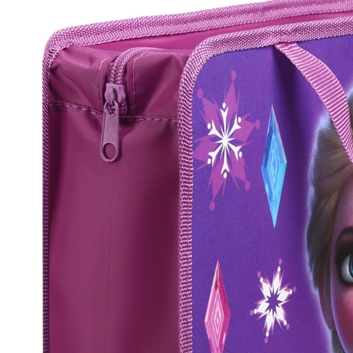 Папка с ручками А4, 33х26х7 см, на молнии, пластик, Холодное сердце Папка с ручками А4, 33х26х7 см, на молнии, пластик, Холодное сердце