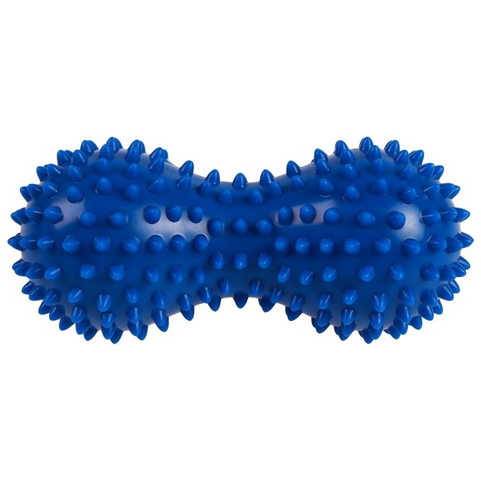 Мяч массажный ONLYTOP, двойной, цвета МИКС