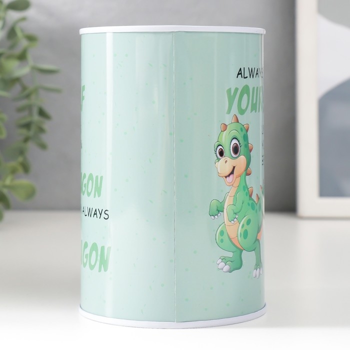 Копилка металл Копилка металл "Динозавр/Акула" МИКС 8х8х12,5 см