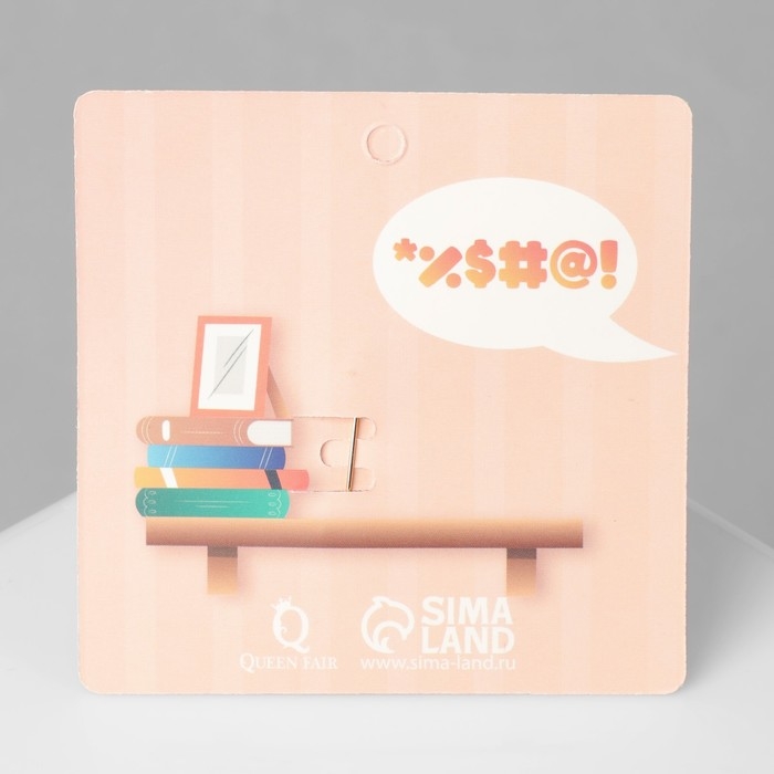 Брошь «Котёнок» подмигивающий, цвет чёрный в золоте Брошь «Котёнок» подмигивающий, цвет чёрный в золоте