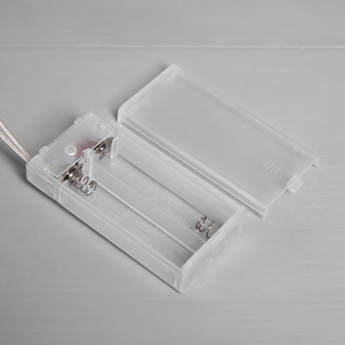 Фигура световая Фигура световая "Ангел плетённый", 32х16х9 см, 20 LED, батарейки ААх2 (не в комплекте), свечение теплое белое