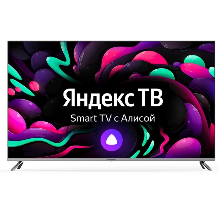 Телевизор Starwind SW-LED58UG401 , 58 Телевизор Starwind SW-LED58UG401 , 58", 3840x2160, DVB-T/T2/C/S2, HDMI 3, USB 2, Smart TV