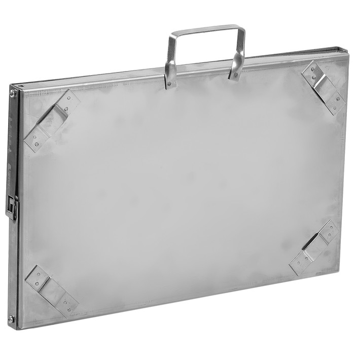 Мангал-дипломат №2, 400х250х400, нержавеющая сталь 1.5 мм, с шампурами, в сумке Мангал-дипломат №2, 400х250х400, нержавеющая сталь 1.5 мм, с шампурами, в сумке